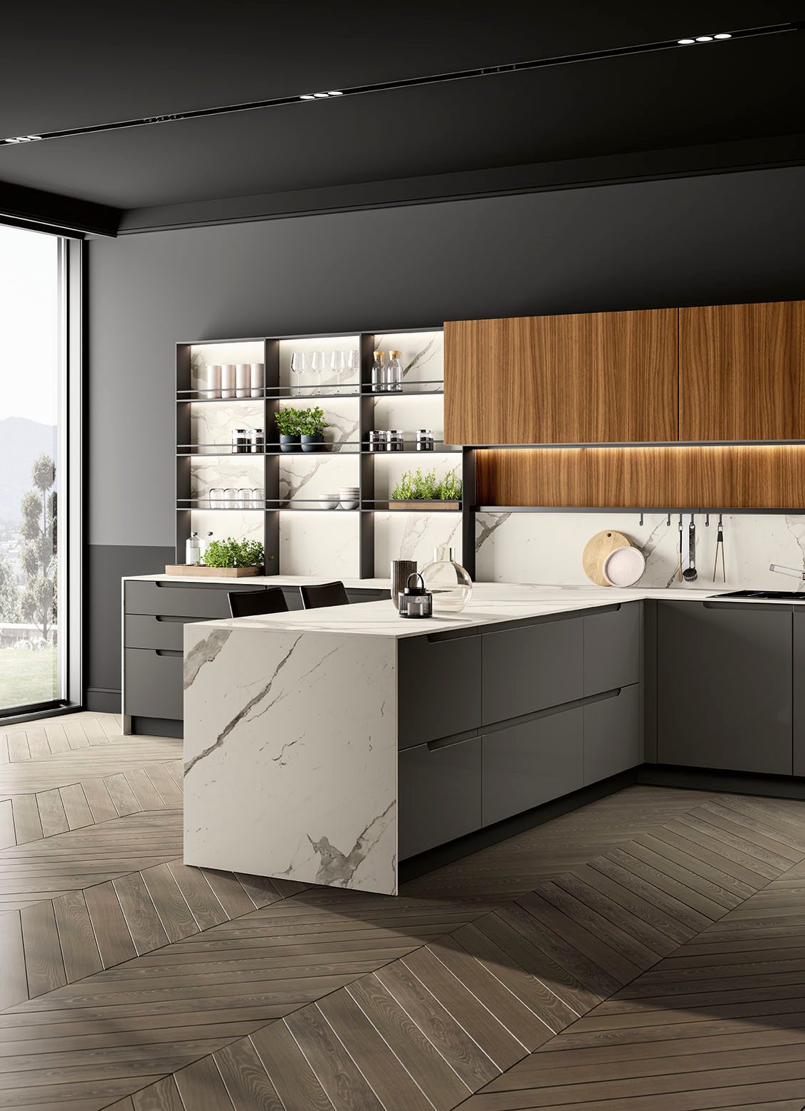 Collezione Cucina Cucine Moderne Traccia Febal Casa