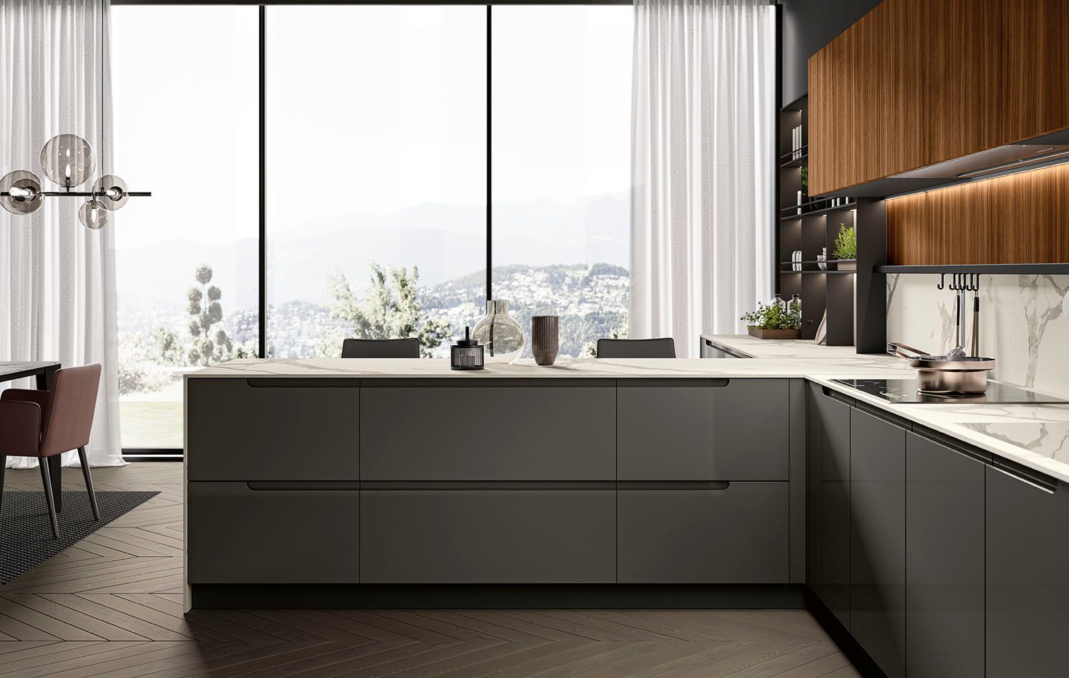 Collezione Cucina Cucine Moderne Traccia Febal Casa